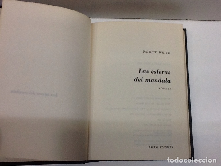 Libros: PATRICK WHITE LAS ESFERAS DEL MANDALA - Foto 1