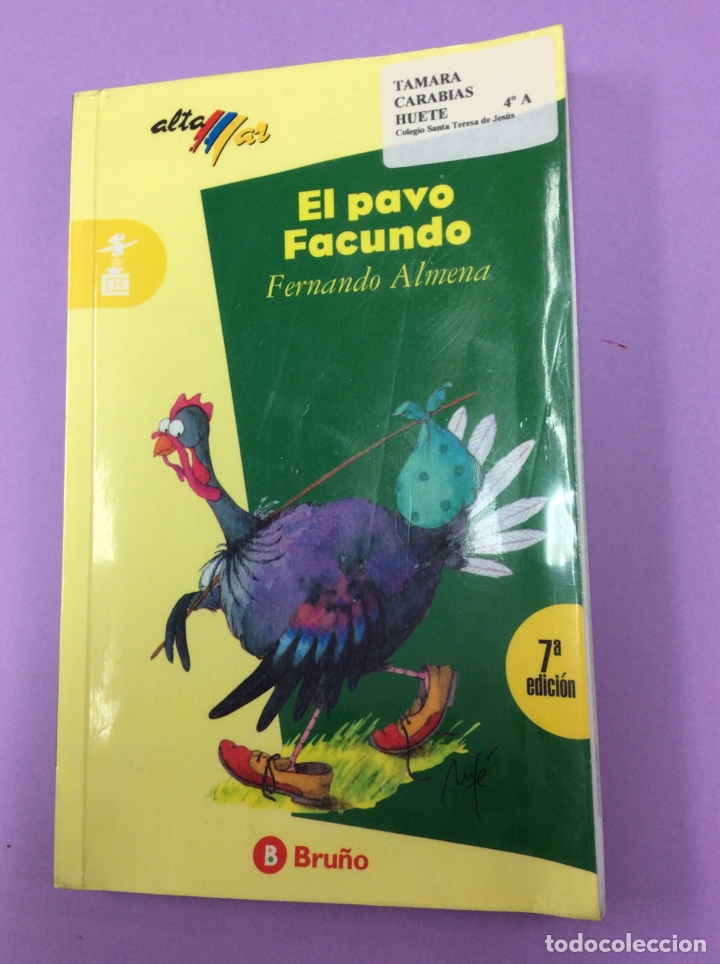 Libros: El pavo facundo - Fernando Almena - bru&ntilde;o - Foto 1