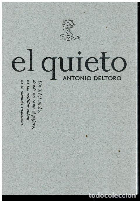 Libros: EL QUIETO. 1&ordf; edici&oacute;n. - Foto 1