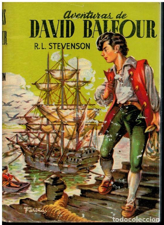 Libros: AVENTURAS DE DAVID BALFOUR. Ilustraciones de Fari&ntilde;as. - Foto 1