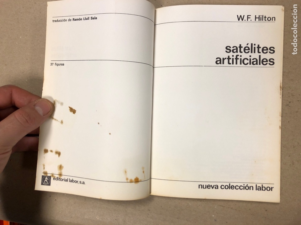 Libros: SAT&Eacute;LITES ARTIFICIALES. W.F. HILTON. EDITORIAL LABOR 1967. - Foto 2
