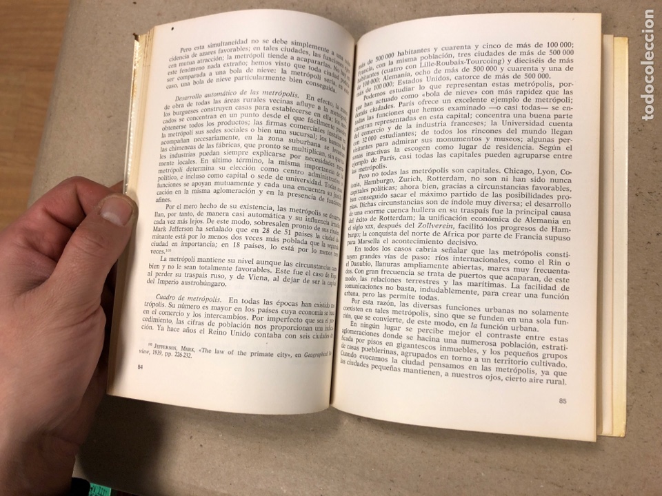 Libros: LAS CIUDADES. G. CHABOT. EDITORIAL LABOR 1972. - Foto 4