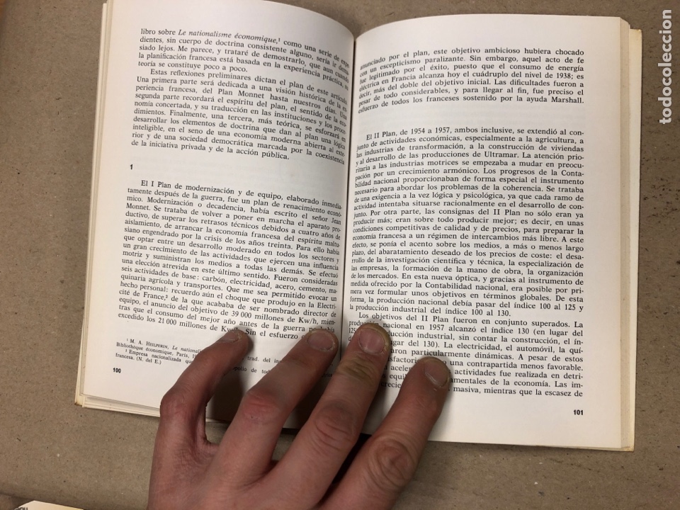 Libros: EL PLAN O EL ANTIPLAN. PIERRE MASS&Eacute;. EDITORIAL LABOR 1968. - Foto 5