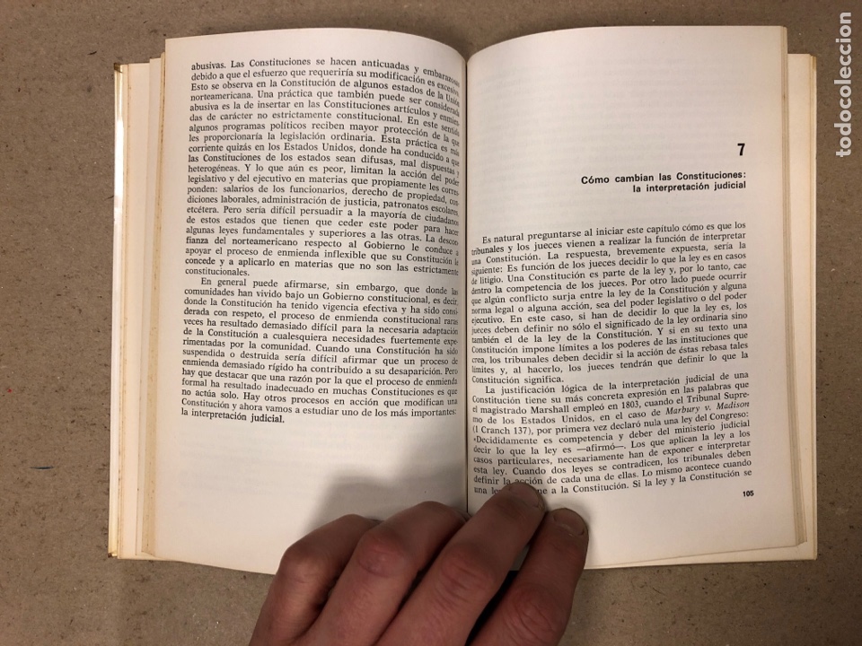Libros: LAS CONSTITUCIONES MODERNAS. K.C. WHEARE. EDITORIAL LABOR 1971. - Foto 5