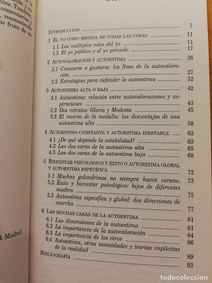 Libros: LA AUTOESTIMA (MAR&Iacute;A MICELI) ACENTO EDITORIAL - Foto 3