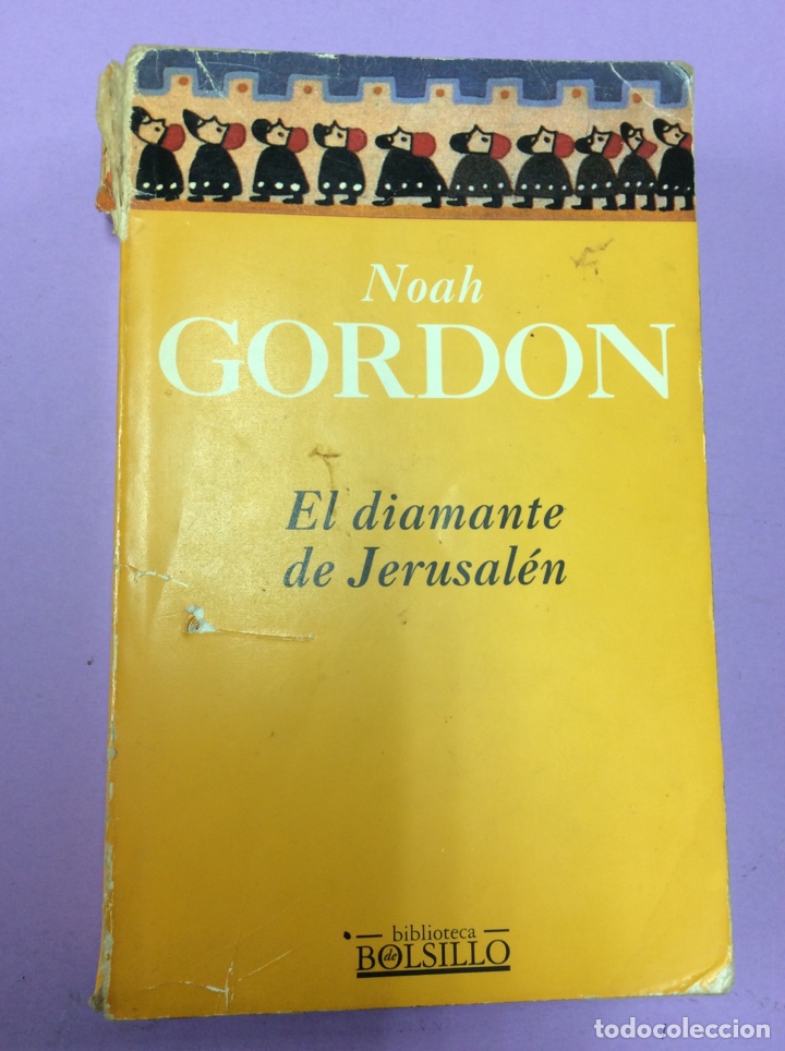 Libros: El diamante de Jerusal&eacute;n - Noah Gordon - Bolsillo - Foto 1