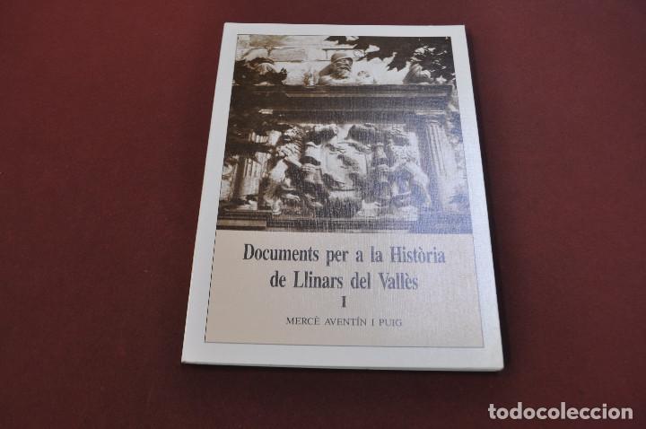 Libros: documents per a la hist&ograve;ria de llinars del vall&egrave;s - merc&egrave; avent&iacute;n  - MPB - Foto 1