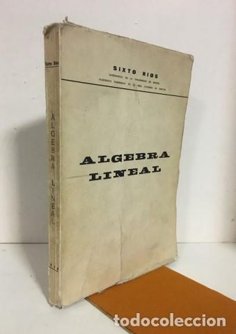 Libros: &Aacute;lgebra lineal - R&iacute;os, Sixto - Foto 1