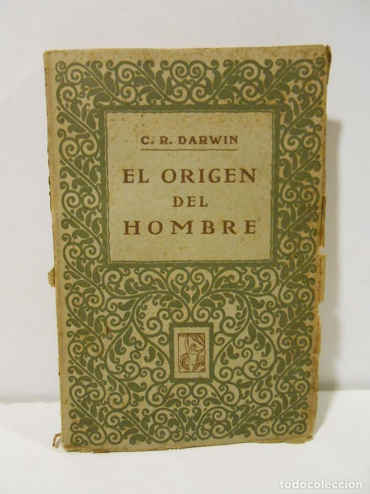 Libros: DARWIN, Carlos R.- - El origen del hombre. - Foto 1