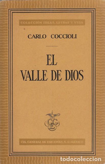 Libros: EL VALLE DE DIOS - COCCIOLI, CARLO - Foto 1