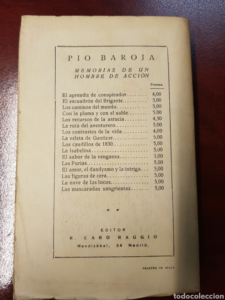 Libros: Las mascaradas sangrientas - Pio Baroja - Foto 2