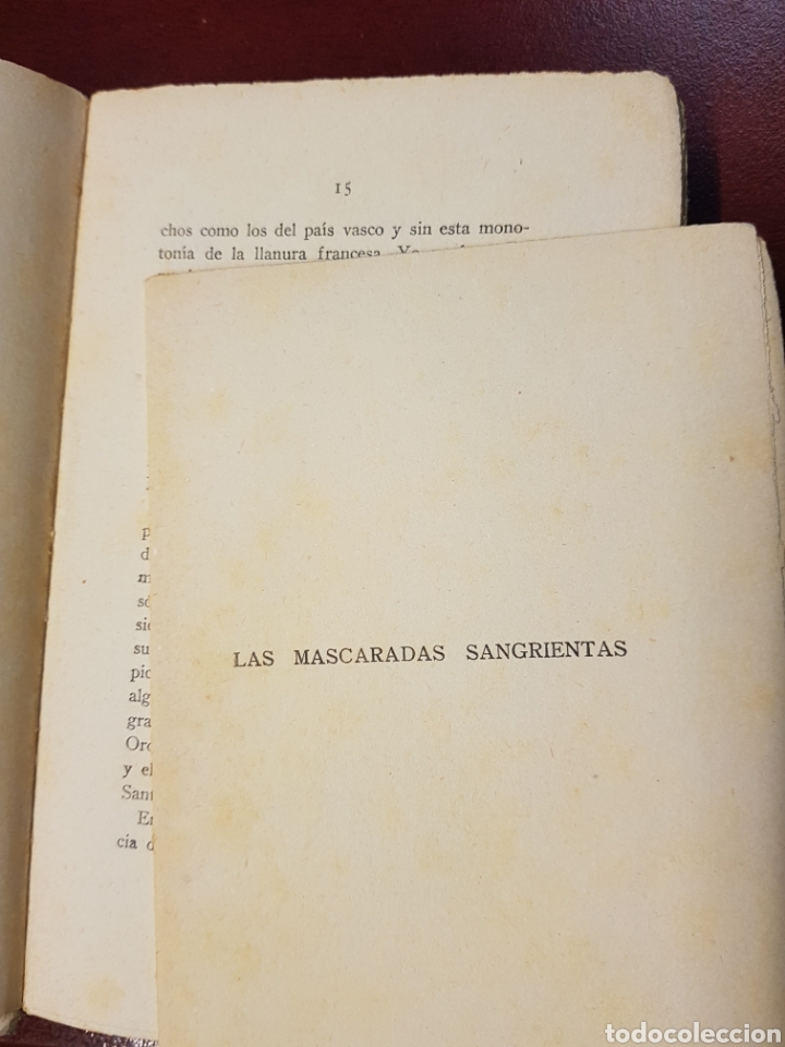 Libros: Las mascaradas sangrientas - Pio Baroja - Foto 3