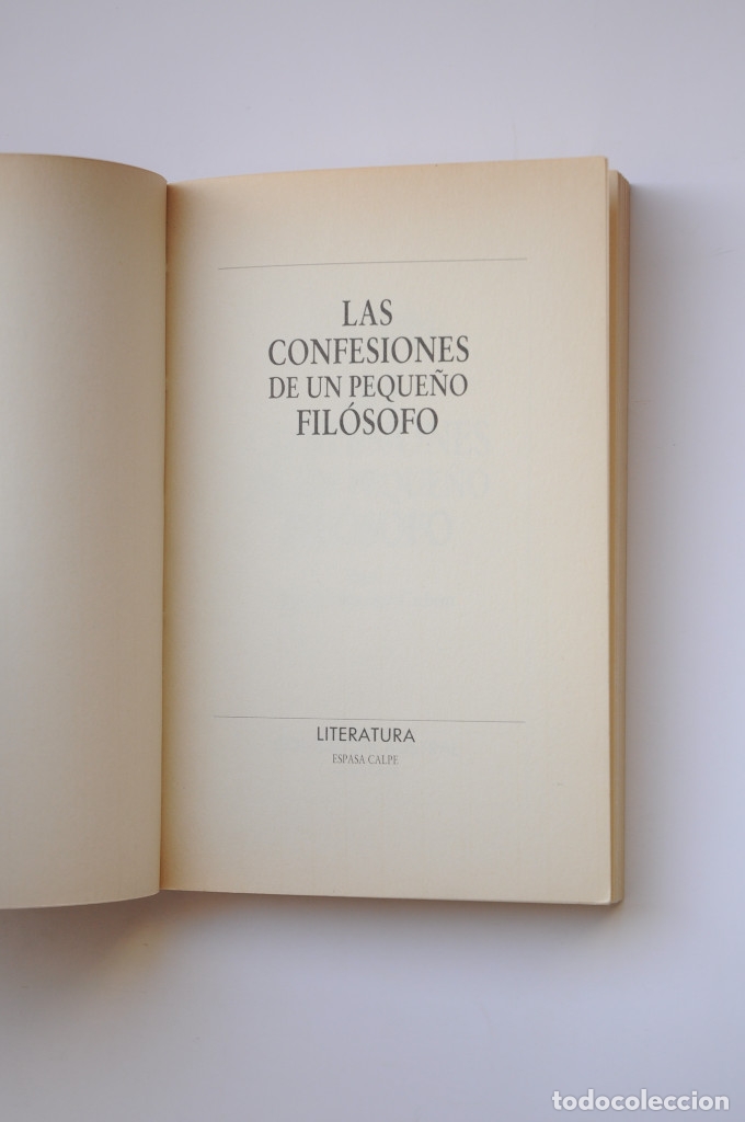 Libros: las confesiones de un peque&ntilde;o fil&oacute;sofo - AZOR&Iacute;N - Foto 2