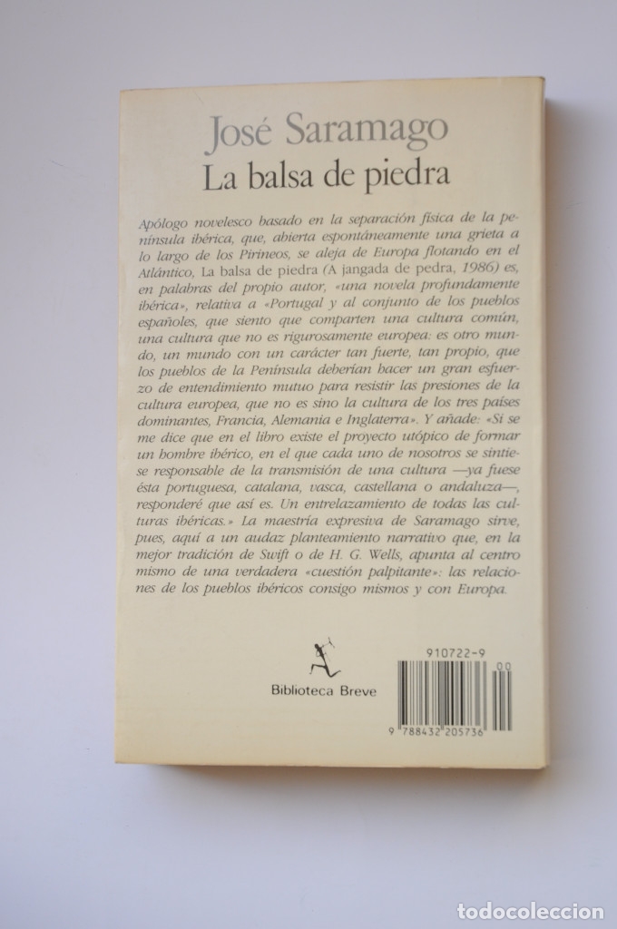 Libros: La balsa de piedra - SARAMAGO, Jos&eacute; - Foto 3