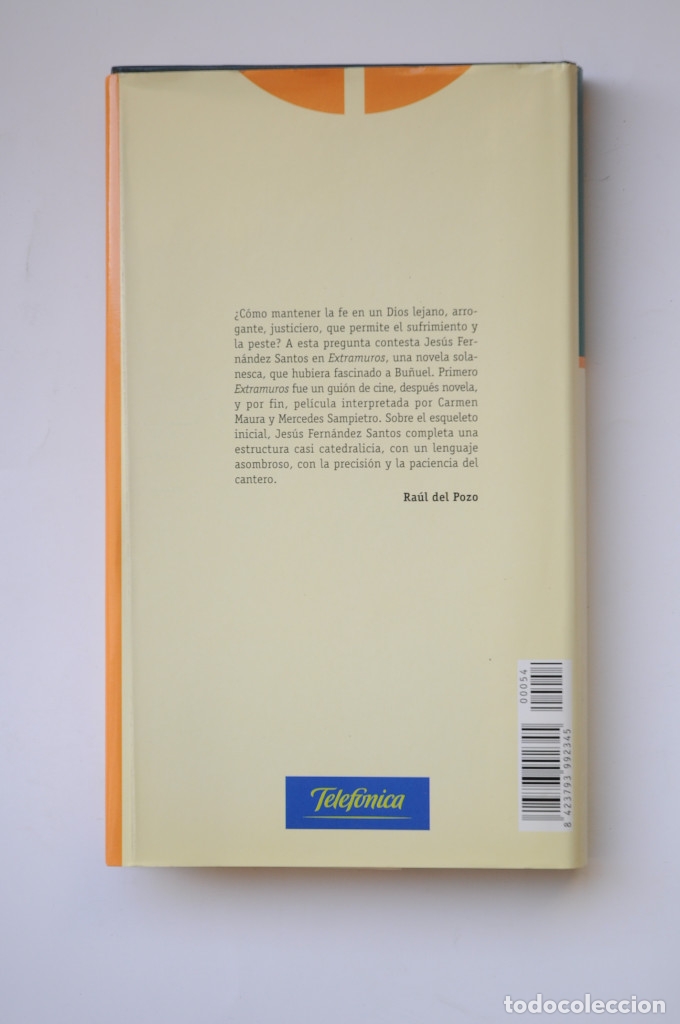 Libros: Extramuros - FERN&Aacute;NDEZ SANTOS, Jes&uacute;s - Foto 4
