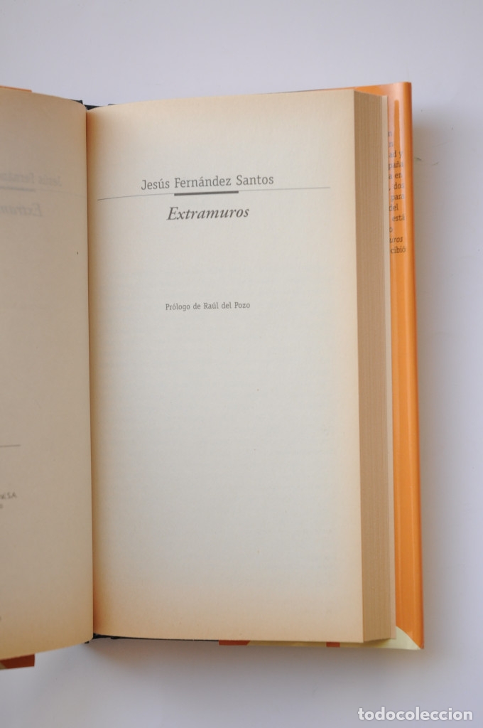 Libros: Extramuros - FERN&Aacute;NDEZ SANTOS, Jes&uacute;s - Foto 3