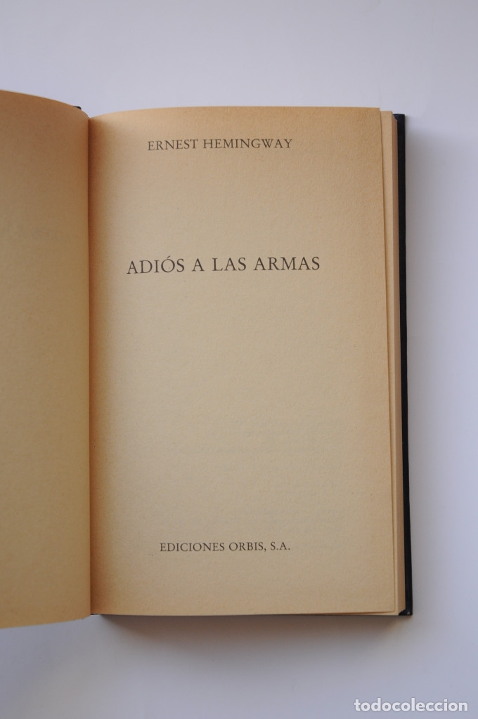 Libros: Adios a las armas - HEMINGWAY, Ernest - Foto 2