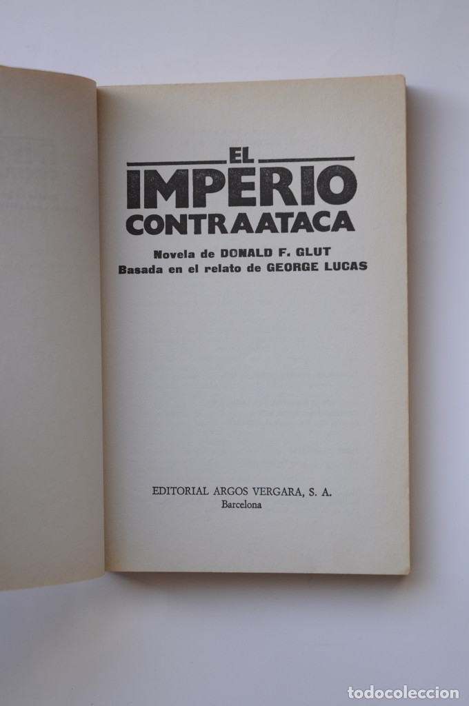 Libros: El Imperio Contraataca - GLUT, Donald F.&nbsp; - Foto 2