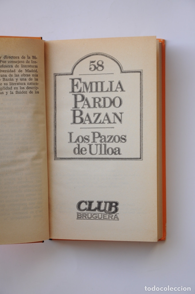Libros: Los pazos de Ulloa - PARDO BAZ&Aacute;N, Emilia - Foto 2