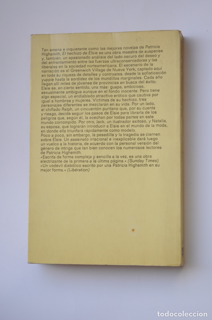 Libros: El hechizo de Elsie - HIGHSMITH, Patricia - Foto 3