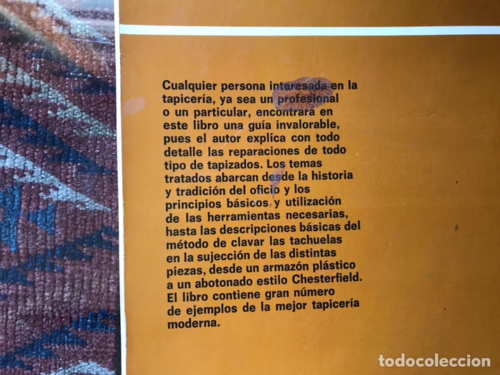 Libros: Pr&aacute;ctica del tapizado. C. Howes - Foto 2
