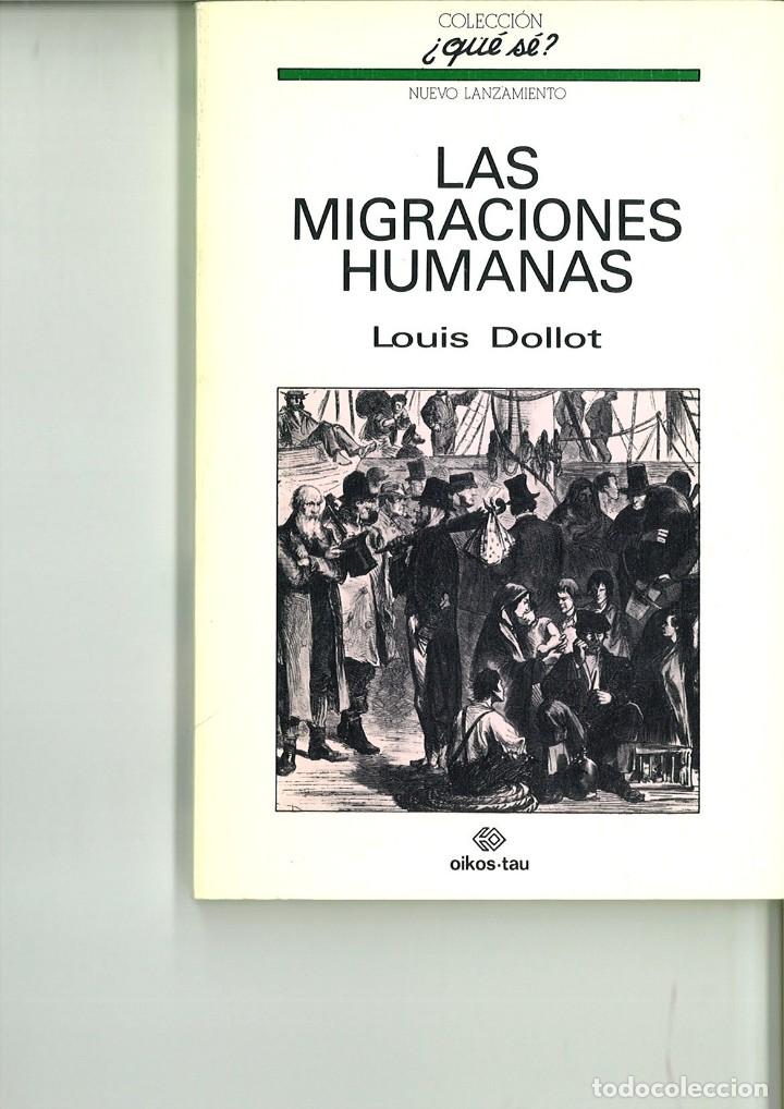 Libros: LAS MIGRACIONES HUMANAS. Louis Dollot - Foto 1