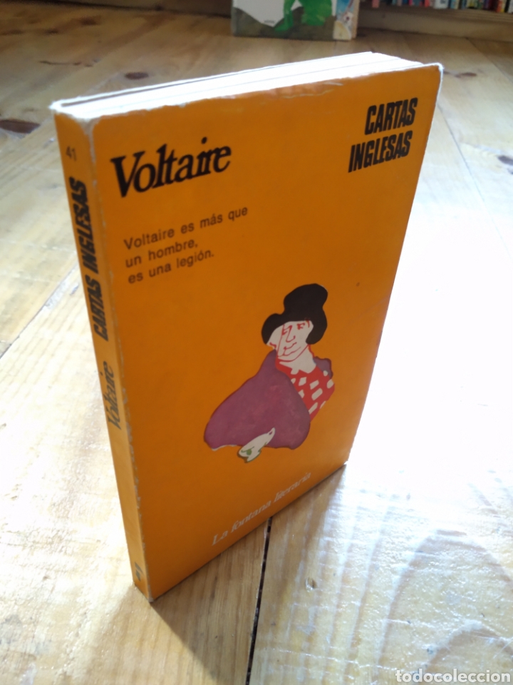 Libros: CARTAS INGLESAS. VOLTAIRE #0256 - Foto 2