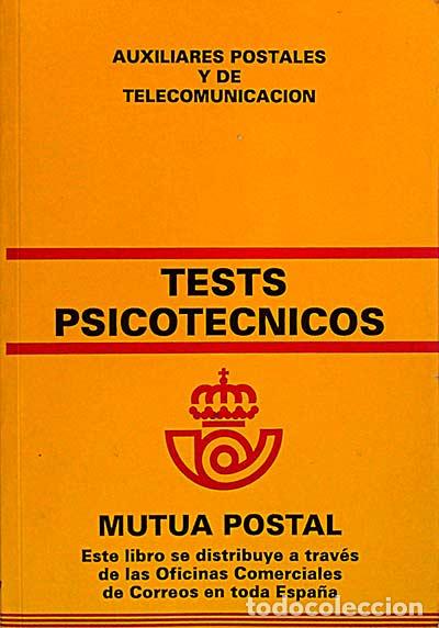 Libros: Tests psicot&eacute;cnicos. Mutua postal - Miguel Ezcurra - Foto 1