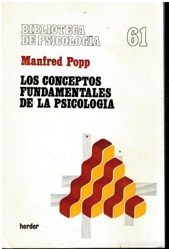 Libros: LOS CONCEPTOS FUNDAMENTALES DE LA PSICOLOG&Iacute;A. - Foto 1