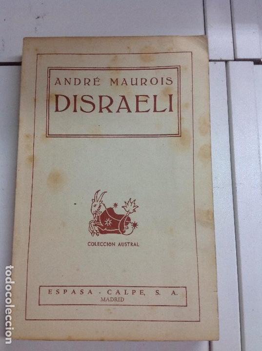 Libros: Disraeli Andr&eacute; maurios  Austral - Foto 1