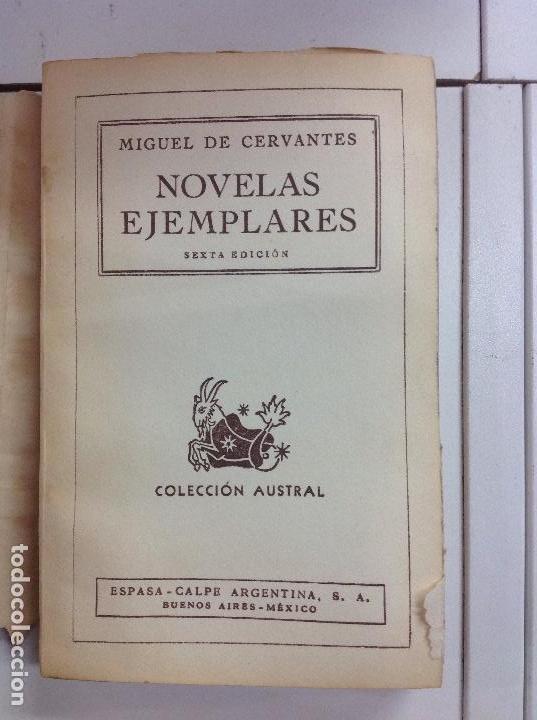 Libros: Novelas ejemplares Miguel Cervantes Austral - Foto 1