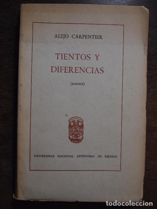 Libros: CARPENTIER, Alejo. - TIENTOS Y DIFERENCIAS. (Ensayos.) - Foto 1