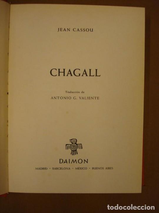 Libros: (Chagall) Cassou, Jean. - CHAGALL. Trad. de Antonio G. Valiente. - Foto 2