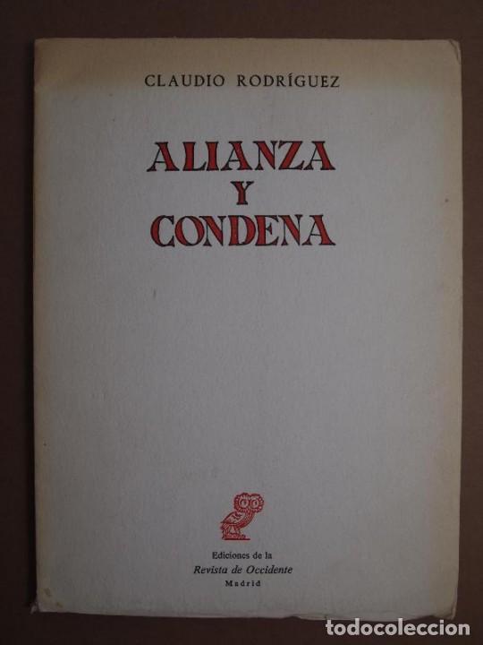 Libros: RODR&Iacute;GUEZ, Claudio. - ALIANZA Y CONDENA. - Foto 1