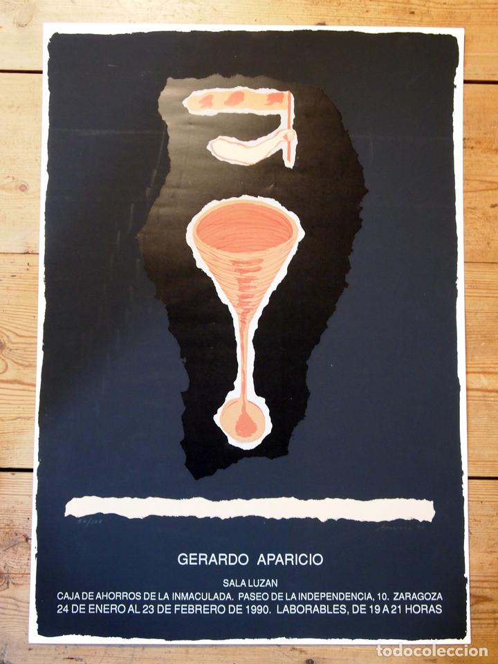 Libros: Cartel. GERARDO APARICIO. - Foto 1