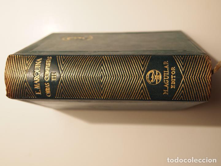 Libros: MARQUINA, Eduardo. - OBRAS COMPLETAS. Tomo III. - Foto 1