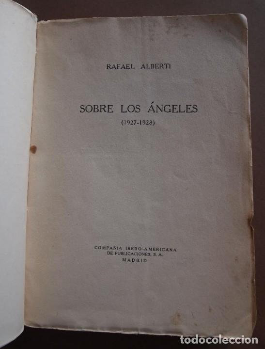Libros: ALBERTI, Rafael. - SOBRE LOS ANGELES (1927 - 1928). - Foto 2