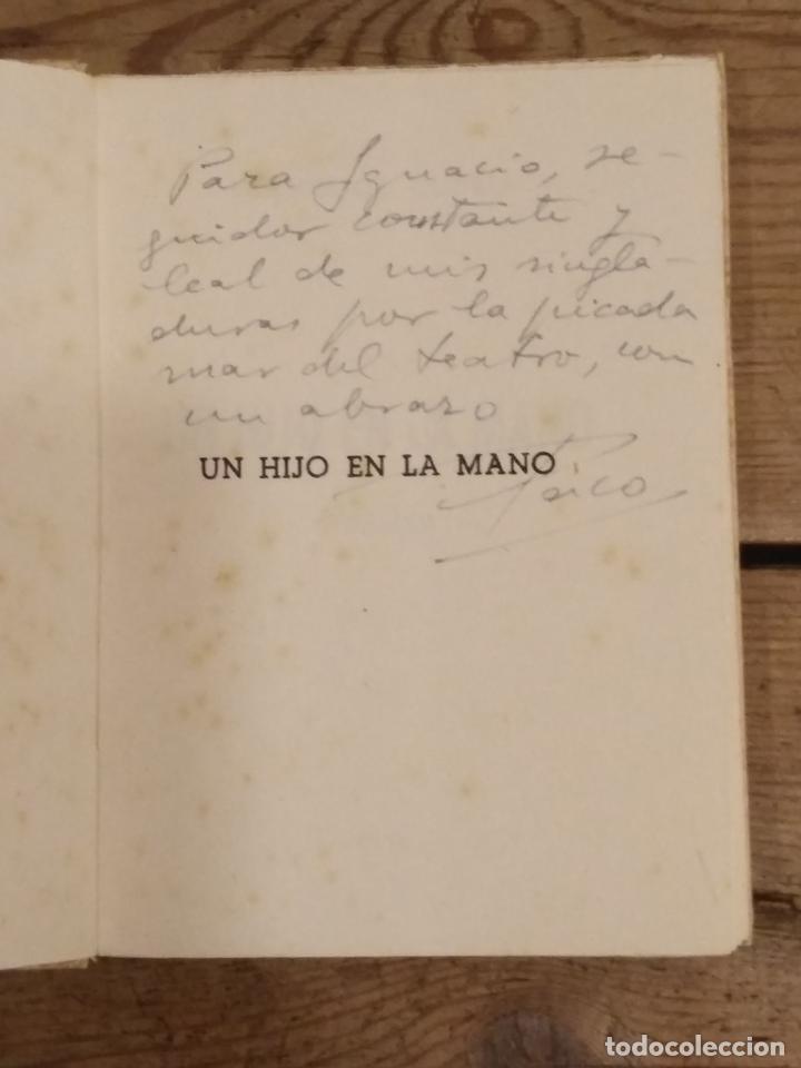 Libros: Cubr&iacute;a, Francisco. - Un Hijo en la Mano. Comedia. - Foto 1