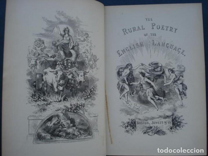 B&uuml;cher: Jenks, Joseph William. - The Rural Poetry of the English Language, Illustrating the Seasons and Mont