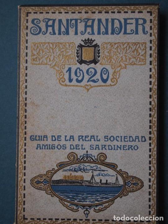 B&uuml;cher: SANTANDER. 1920. Gu&iacute;a de la Real Sociedad de Amigos del Sardinero.