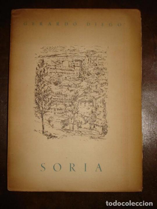 Libros: DIEGO, Gerardo. - SORIA. Ilustraciones de Pedro de Matheu. - Foto 1