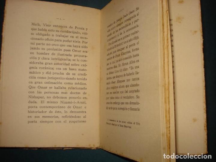 Libros: Omar- Al- Khayy&aacute;m. - RUB&Aacute;IY&Aacute;T. - Foto 5