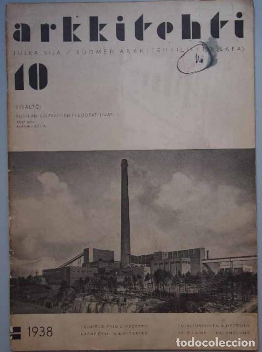 Libros: AALTO, Alvar. - ARKKITEHTI N&ordm; 10. - Foto 1