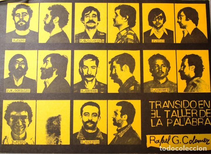 Libros: GUTI&Eacute;RREZ COLOMER, Rafael. - TRANSIDO EN EL TALLER DE LA PALABRA. - Foto 1