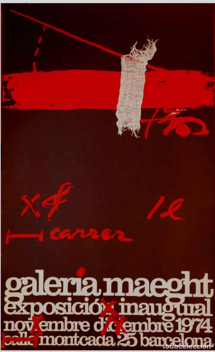 B&uuml;cher: [TAPIES]. - Galer&iacute;a Maeght. Exposici&oacute; inaugural. Novembre Desembre 1974. Barcelona.