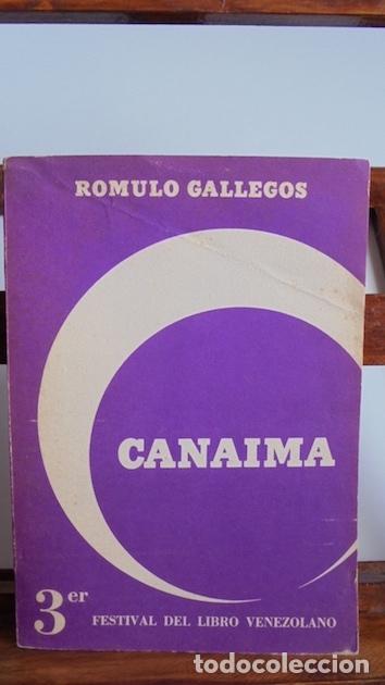Libros: CANAIMA - R&Oacute;MULO GALLEGOS - Foto 1