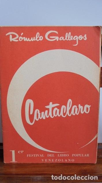 Libros: CANTACLARO - R&Oacute;MULO GALLEGOS - Foto 1