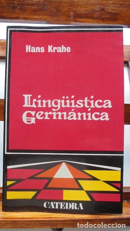 Libros: LING&Uuml;&Iacute;STICA GERM&Aacute;NICA - HANS KRAHE - Foto 1