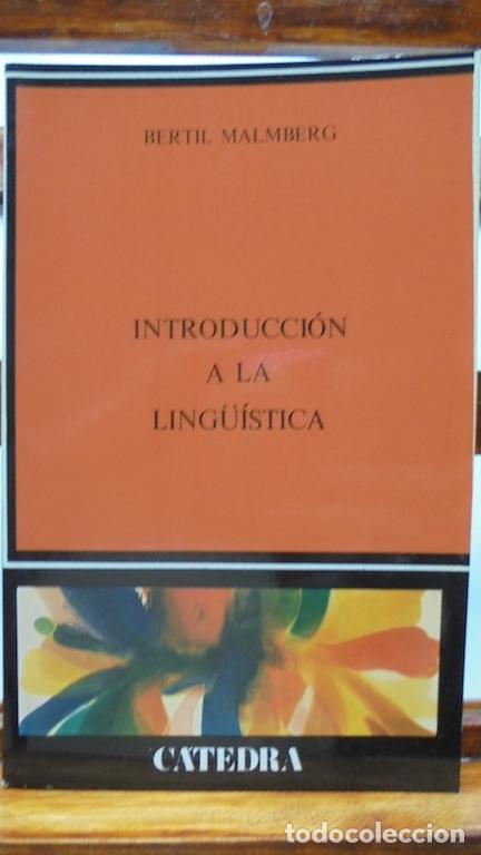 Libros: INTRODUCCI&Oacute;N A LA LING&Uuml;&Iacute;STICA - BERTIL MALMBERG - Foto 1