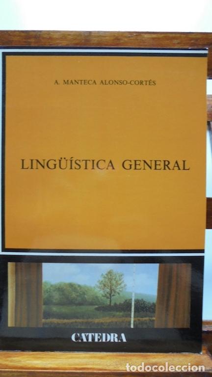 Libros: LING&Uuml;&Iacute;STICA GENERAL - A. MANTECA ALONSO-CORT&Eacute;S - Foto 1